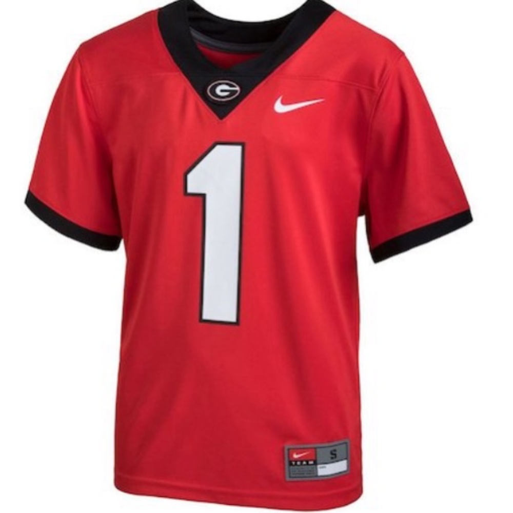Georgia Bulldogs Nike NCAA Youth Football Jersey